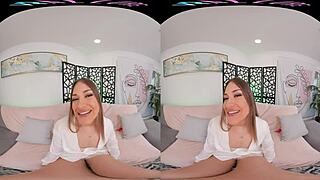 Vrallure Twists & Turns In Stockings With Natural Tits