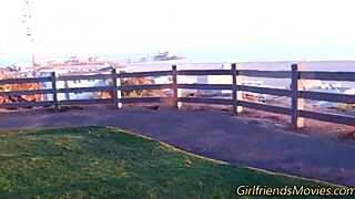 Blonde les pov licking 😏