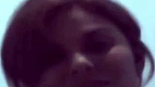 young latin couple hosts a teacher in their son's bedroom for a casual gathering