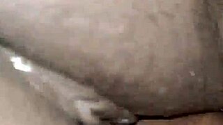 Fucking My Wife with Cum on Pussy and Cock in Intense Fucking Session