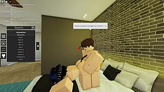 I Fucked My Submissive Demon Boy Follower on Roblox! He Took It Deep and Hard.