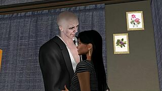 In Wet Dreams II, Sofia Cyreide ASSFUCKS Marcus and Lorenzo in Comic