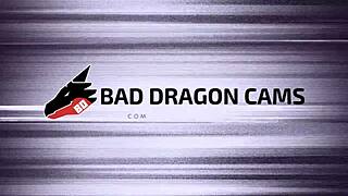 feeling the intense pleasure of two bad dragon cocks in my ass