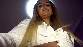 Blonde Femdom Dominates Sissy Boy With Intense Face Sitting Session