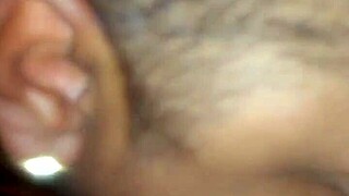 The ebony beauty enjoys oral before anal.