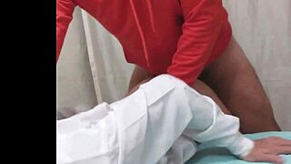 Gay Nurse Bends Over?