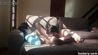 Felipe and Vanessa submit to intense orgasms!