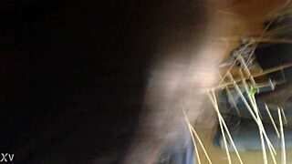 Hey, trans babe gives deep throat suck