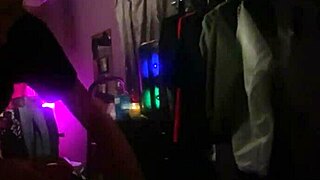 swallowing my daily load of jizz in deepthroat blowjob with petite brunette cock