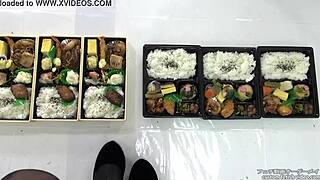 i'm into paraphilia, masturbating with food in underwear. fingering my asian fetish, japanese style.