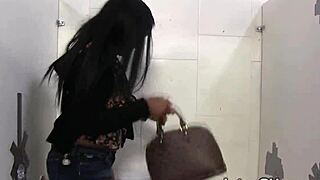 Layton Benton Sucks Big White Cock Through Glory Hole