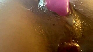 Intense Creamy Pussy Orgasm From Dildo Fuck In Homemade Hentai