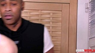 horny teen alexis crystal says, 'want some pizza?' then fucks the delivery boy's bbc