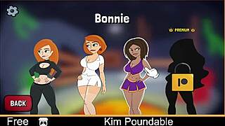 Kim poundable in erotic hentai parody action?