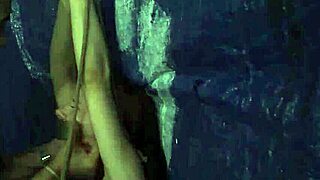 Blonde fucked outdoors in rough public bang-out, anya bound in bondage