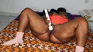 two toys bring better solo masturbation orgasm for bbw