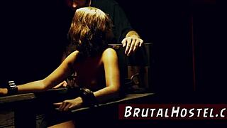 Fed Up Waiting for Taxi, Naive 18+ Tourist Gets Rough Forest Bondage