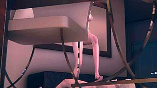 Hentai Uncensored: Blonde Futanari Boobs in Wild Sex Scene!