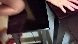 Wife caught with clothes ripped dripping cum from pussy