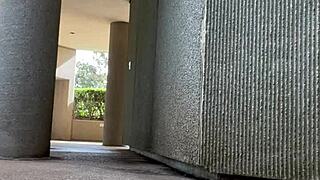 first time sucking dick outside?