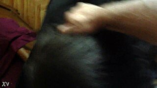 Hey, trans babe gives deep throat suck