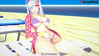 Shenhe In Bikini Blowjob And Titjob Pov Genshin Impact