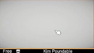 Kim poundable in erotic hentai parody action?