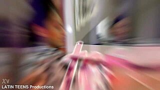 Intense anal fucking behind scenes