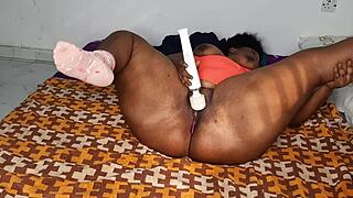 two toys bring better solo masturbation orgasm for bbw