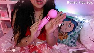 Petite Latina Agatha Dolly Feels Intense Pleasure In Truth Or Dare Game