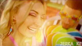 Jerkaoke- Petite 18+ Blonde Chloe Temple Invites You To The Candy Shop - Are You Coming?