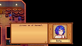 Stardew Valley Mod: Emily Part 1 in Spanish - Outdoor Public Scenes