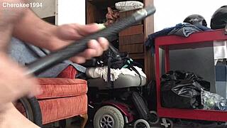 Very horny gay solo session with intense self-pleasure