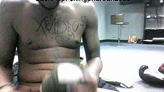 i'm cummin on my big black cock again, it's so nasty