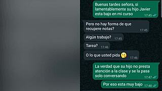 la madrastra peruana me da el culo por aprobar