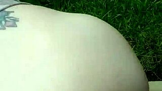 Redgrrl Gets Naughty with Outdoor Sexy Time by the Lake