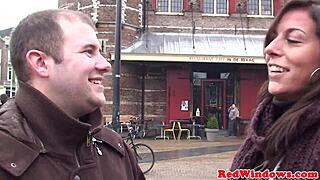 Dutch Cocksucking Leads To Doggy Style Action