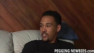 I am going to fuck you so hard with my strapon cock