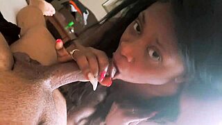 i got sloppy head on my big black cock, deepthroat style, but i mean monster