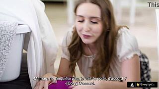 In A Web Chat, Cory Chase Eats And Fingers Laney Grey's Pussy