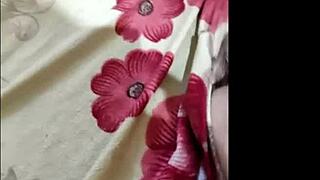 Sama gets ready for morning cam with tits and pussy