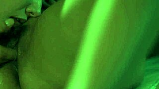 two babes in a couple sharing intimate moments with tattoos