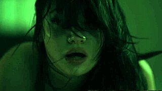 two babes in a couple sharing intimate moments with tattoos