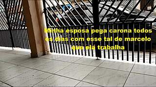 Emotional Shock: Catching Blonde Wife Cheating with Old Man