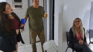 churrasco with lots of naughtiness at ted's mansion