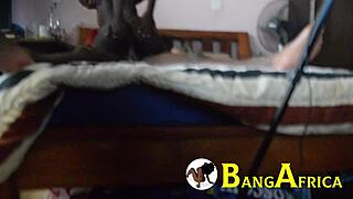 black petite 18+ girl was too excited during group striptease