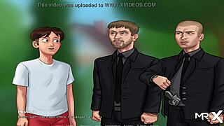 Summertimesaga yoga session with teen character e1 91