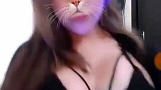 Can you resist these big asian tits on webcam?