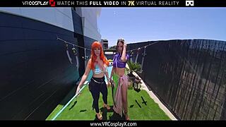 Threesome with Nami and Nico!