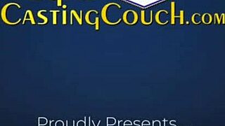 Wow! Alice Thunder Squirts in First BDSM Casting, Tied and Blindfolded!